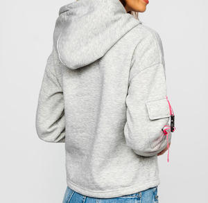 Sweat-shirts à capuche pour femmes en coton 100% de haute qualité, imprimés DTF personnalisés, respirants, décontractés pour l'hiver, streetwear - Product Image 5