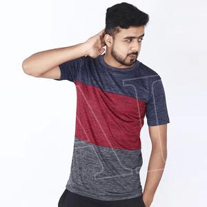 T-shirt décontracté 100% coton polyester pour hommes du fabricant professionnel taille personnalisée mèche douce et coupe surdimensionnée en vente - Product Image 2