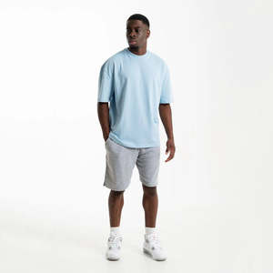 Camisetas de Algodón 100% de Alta Calidad, Gruesas, Estampadas, Bordadas, Lisas, Talla Grande, Personalizadas para Hombre - Product Image 2