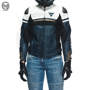 Chaqueta de Motociclista de Cuero Personalizada, Resistente al Viento, Talla Grande, Estilo Safari para Adolescentes - Product Image 3