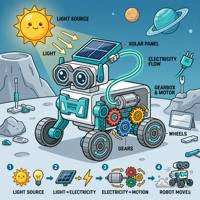 Kit de création de robot à énergie solaire 16 en 1, ensemble de construction mécanique DIY, jouet scientifique et d'ingénierie STEM pour enfants, cadeau de découverte