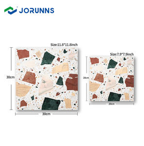 JORUNNS nouveau design DIY décoration intérieure <span class=keywords><strong>carreaux</strong></span> <span class=keywords><strong>de</strong></span> sol en vinyle 11.8 pouces peler et coller prix du carrelage <span class=keywords><strong>de</strong></span> sol en <span class=keywords><strong>terrazzo</strong></span> - Product Image 3