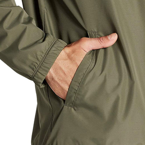 Custom Logo Lightweight Waterproof Reversible Canvas Winter Jackets Unique Style <b>Button</b> Decoration Universal for All Seasons - Product Image 6