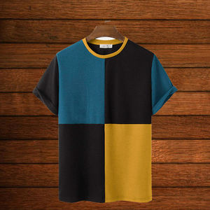 T-shirt à manches courtes pour homme, 100% coton, été, impression numérique personnalisée, logo personnalisé - Product Image 2