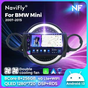 NF Android Xe Video cho BMW <span class=keywords><strong>Mini</strong></span> 2007 2015 DVD Player tự động Radio âm thanh 2DIN GPS RDS Wifi gương liên kết Stereo Radio tự động - Product Image 3