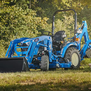 Haute qualité EPA LS petit tracteur de jardin chargeur frontal rétrocaveuse tondeuse à gazon boîte à herbe-prix d'usine de gros stock disponible - Product Image 1