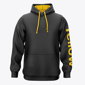 Sudadera con Capucha Extra Grande de Alta Calidad para Hombre, Unisex, con Logotipo Personalizado Bordado, Tejido Grueso de Poliéster/Algodón - Product Image 1