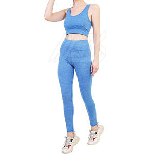 Conjunto de yoga sin costuras de alta calidad para gimnasio, ropa deportiva de diseño único, mejor material, conjunto de yoga para mujer - Product Image 4