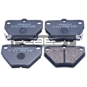 Pastiglie freno posteriori FEBEST (0101-NCP20R) - Product Image 1