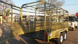 Remorques agricoles économiques pour bétail, moutons, chèvres et animaux d'élevage à vendre - Product Image 2