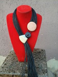 ฮอร์นมาใหม่สร้อยคอเขาควายวัวเครื่องประดับขัดกระดูกสไตล์สัตว์ดีไซน์ธรรมชาติลูกปัดสำหรับผู้หญิงงานแต่งงาน - Product Image 5