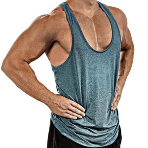 Camiseta sin mangas transpirable para hombre superventas de verano 2025, impresión por sublimación personalizada de alta calidad, tejido de punto, precio al por mayor - Product Image 6