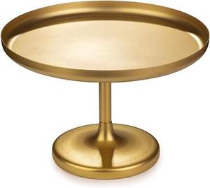 Présentoir à gâteaux minimaliste Support doré Présentoir de nourriture d'hôtel personnalisé Dessert de style haut de gamme de luxe de haute qualité - Product Image 5