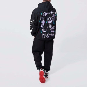 ชุดวอร์มระบายความร้อนสองชิ้นสำหรับเด็กผู้ชายชุดวอร์มขนาดใหญ่พิเศษสำหรับผู้ชายเสื้อวอร์มระบายความร้อนโลโก้ตามสั่ง2025 - Product Image 6