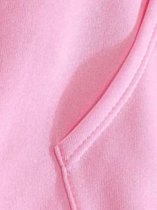 Venta al por mayor de productos calientes logotipo personalizado Sudadera con capucha de lana de las mujeres de peso pesado liso grueso Sudadera con capucha y sudaderas personalizadas de lana - Product Image 6