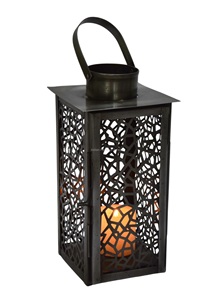 Modern Intricate Cutout Handmade Metal Candle Pillar Holder Elegant Romantic Home Decoration Valentine's Day Christmas Easter - Product Image 3