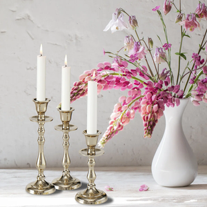 Portavelas de Metal Más Popular, Juego de 3 Frascos para Velas Únicos, Regalos para Invitados de Boda, Decoración para Sala de Estar y Hogar - Product Image 5