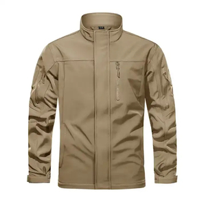 Chaqueta Softshell reversible ligera hecha en fábrica para hombre 100% poliéster polar de trabajo de invierno con características ligeras - Product Image 1