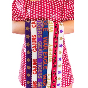 Sangle de sac faite à la main en perles de rocaille de créateur avec broderie tribale et sac à main perlé - Product Image 4