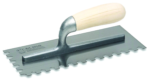 Frattazzo Dentato Superiore/Sinistro Art. 821/Sd Sx Cm28x12 Dentatura - Product Image 1