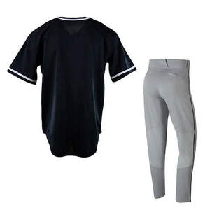 Vêtements de sport à faible MOQ, uniforme de baseball confortable, design personnalisé, nouveau modèle, avec service OEM, uniforme de baseball à vendre - Product Image 2