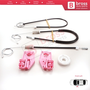 Kit de Reparación de Elevalunas Delantero Izquierdo BWR5044 para Superb MK2 B6 3T 3T4 3T5 2008-2015 5 Puertas 3T0837401 - Product Image 3