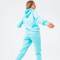 Chándales de invierno Conjunto de dos piezas Personalizado para mujer Conjunto de jogging de 2 piezas Ropa deportiva Conjuntos de mujer Chándales de la mejor calidad para mujer