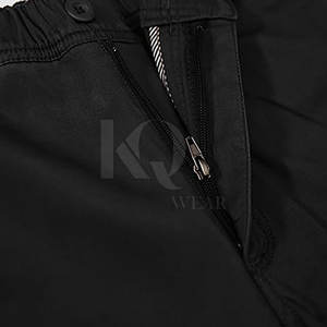 Pantalon cargo décontracté pour homme 100% coton, coupe décontractée confortable, tissu durable, léger, conçu pour un usage quotidien en extérieur - Product Image 4