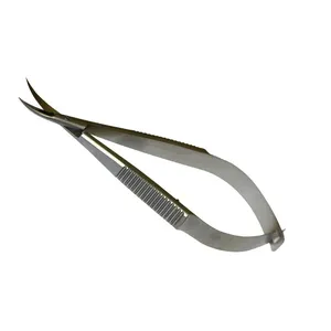 professional Eye Surgery Instruments MICRO SCISSOR curved ophthalmic Instruments micro scissor for surgery