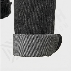 Veste en jean courte décontractée pour femmes, vêtements d'été, coupe ajustée, boutonnée, manches longues, streetwear, service personnalisé OEM, manteau tendance - Product Image 6