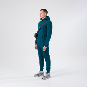 Nouveaux sweats à capuche entièrement imprimés et pantalons assortis pour hommes, logo personnalisé, sweat à capuche en molleton DTG, survêtements surdimensionnés pour hommes - Product Image 4