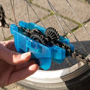 Limpiador de cadena de bicicleta de montaña, herramienta de lavado con cepillos giratorios - Product Image 5