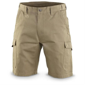 2025 New Spring <b>Men's</b> Cotton Cargo <b>Shorts</b> Breathable Custom OEM Summer Casual <b>Elastic</b> <b>Waist</b> Quick Dry Eco-Friendly Anti-Wrinkle - Product Image 5