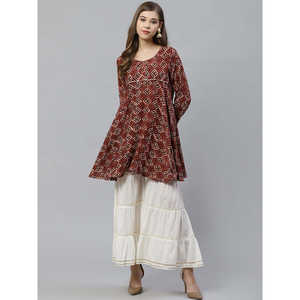 Cambric Cotton Women's <b>Sharara</b> Pants & Trousers - Product Image 2