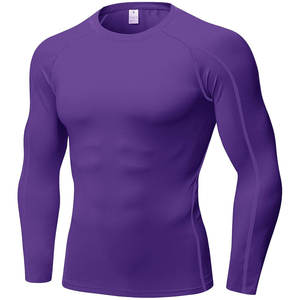 Protector de erupción transpirable de ajuste personalizado para hombres MMA Surf tejido elástico bajo MOQ con precio de fábrica suministro global - Product Image 1