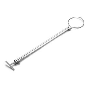 Nouvel Arrivage : Pince de préhension pour porcs en acier inoxydable, instrument vétérinaire multifonctionnel pour diagnostic, injection et sécurité, pour chiens et animaux sauvages - Product Image 5