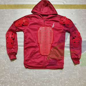 Nuevo Nivel 2 almohadillas sudaderas con capucha para motocicleta con logotipo reflectante fluorescente para cremallera de Kevlar Sudadera con capucha para motocicleta a prueba de viento - Product Image 5