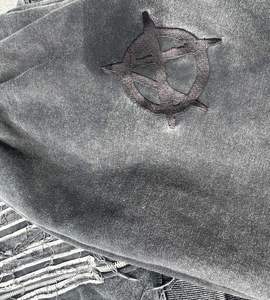 Survêtement de sororité grecque, ensemble personnalisé de sweat-shirt et de pantalon de survêtement noir, tenue streetwear tendance, vêtements de sport décontractés pour hommes et femmes - Product Image 4