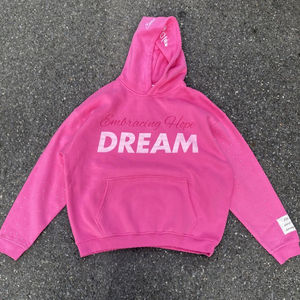 Sweat-shirt à capuche surdimensionné personnalisé pour homme, en molleton, streetwear, hiver, chaud, épais, en coton, design uni - Product Image 4