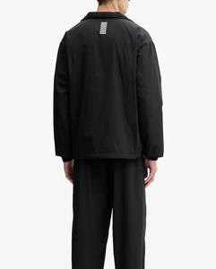 Chaqueta Cortavientos Personalizada con Cremallera, Logotipo Bordado, Estilo Retro, de Nailon, para Hombre, Chaqueta Cortavientos Informal para Exteriores - Product Image 4