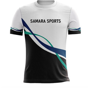 Camisetas de hombre bordadas de manga corta de verano transpirables de alta calidad con logotipo personalizado - Product Image 1