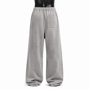 Pantalones Deportivos de Alta Calidad, Corte Holgado, Cintura con Cordón, Pantalones de Felpa, Entrega Rápida - Product Image 2