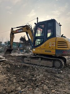 Excavadoras sobre orugas <span class=keywords><strong>XE60</strong></span> XE60DA con motor Yanmar, peso operativo de 6 toneladas, incluye bomba de motor, excavadoras usadas de roca pequeña - Product Image 4