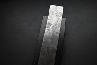 Billet de motif de plumes de Damas forgées à la main pour la forge de lames et l'artisanat en acier à lame à haute teneur en carbone et haute dureté