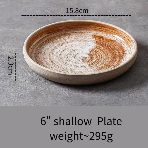 6" shallow Plate
