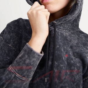 Más vendidos Oem Service Acid Wash Hoodies Precio al por mayor Hombres Hoodies 100% Cotton Made Acid Wash Hoodies - Product Image 4