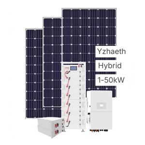 Sistema Solar Completo Fuera <span class=keywords><strong>de</strong></span> la Red, Todo en Uno, <span class=keywords><strong>de</strong></span> 50kw, Sistema <span class=keywords><strong>de</strong></span> Calefacción <span class=keywords><strong>de</strong></span> Agua Solar Industrial, Sistema <span class=keywords><strong>de</strong></span> Energí<span class=keywords><strong>a</strong></span> Doméstica Híbrido <span class=keywords><strong>de</strong></span> 10kw - Product Image 1