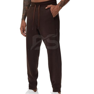 Pantalones Deportivos de Cintura Media para Hombre, Ropa Casual de Calle, 100% Algodón, Cierre con Cordón, Ligeros, Anti-Pilling, Secado Rápido, Corte Holgado - Product Image 4