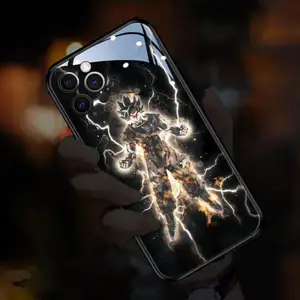 2023 Hot Selling Anime Led Glowing Phone Case Fundas Para Celulares Charging Phone Case For Iphone 14 Pro Max