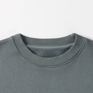 Sudaderas Unisex de Algodón Francés sin Capucha, con Logotipo Personalizado, Estilo Holgado y Moderno - Product Image 3